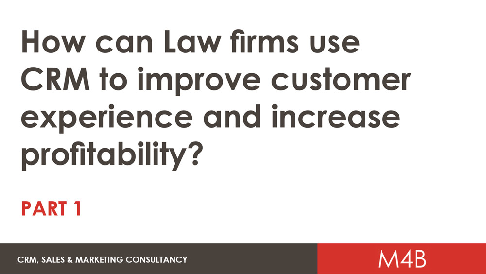 5 tips for Law Firms for getting the most out of your CRM