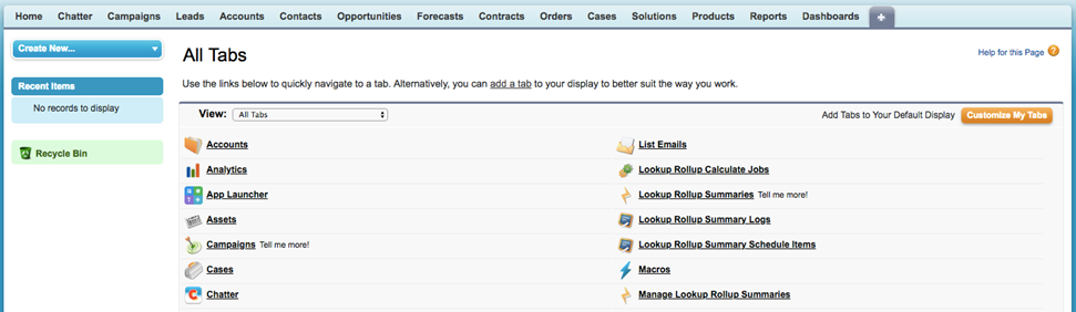 Declarative Lookup Rollup Summaries 