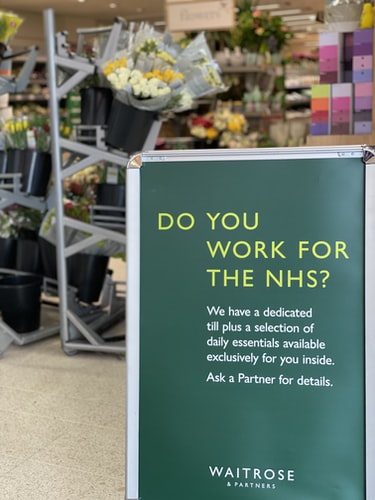 waitrose nhs discount